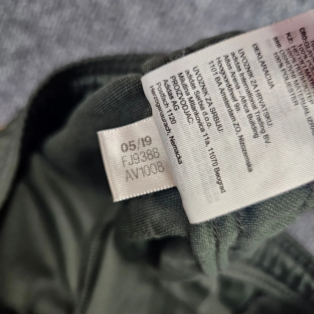 adidas measurements waist